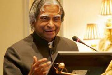 Late H E Dr APJ Abdul kalam